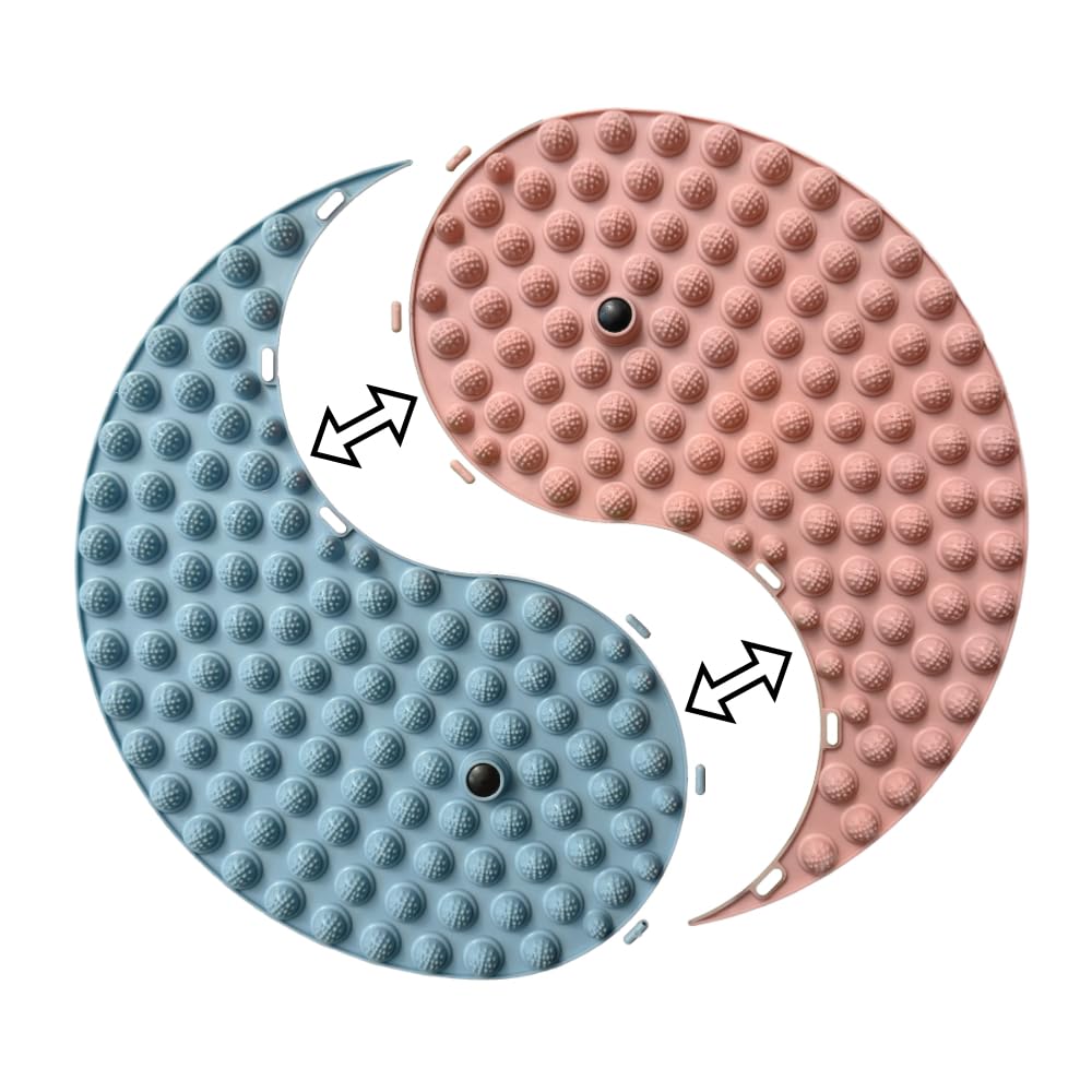 Foot Massager Mat (Pink and Blue)