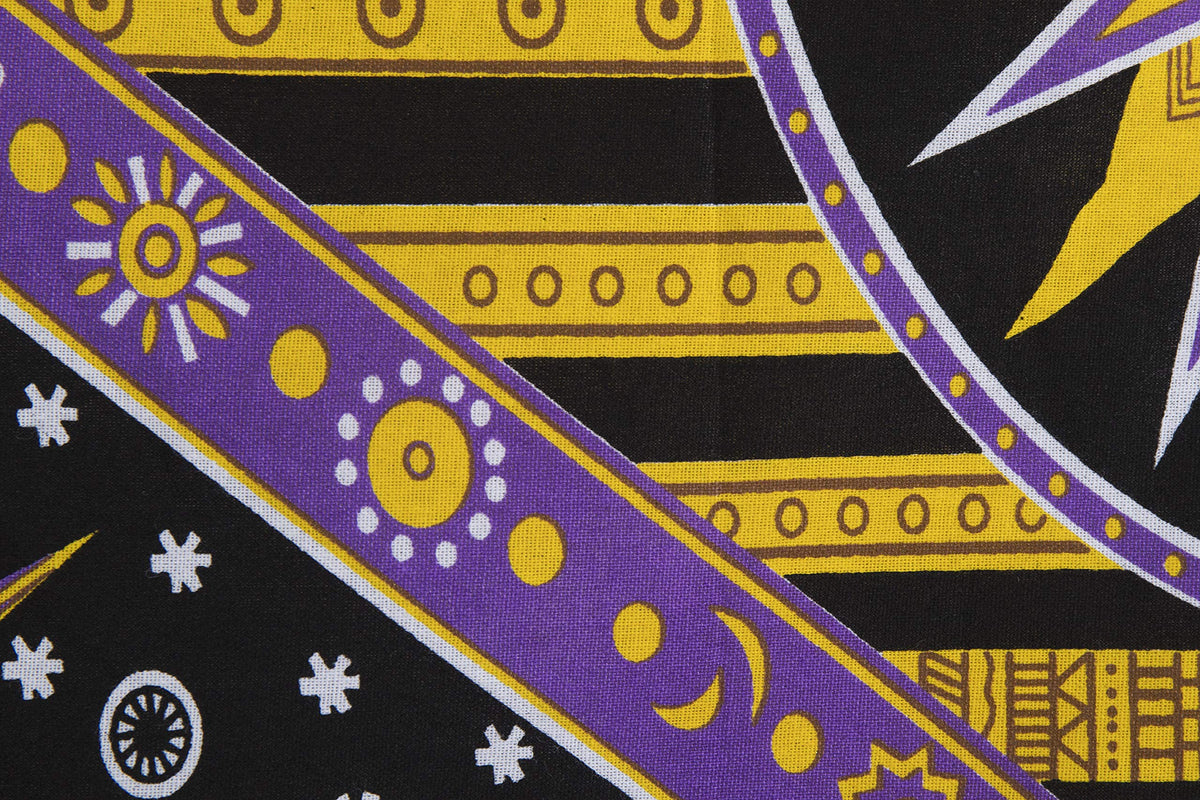 Wall Hanging Tapestry For Bedroom Hippie Burning Sun and Moon Meditation Bohemian Hippy Psychedelic Design Indian Tapestries Bedspread 30 x 40 Inches (40"L x 30"W / Purple Yellow)
