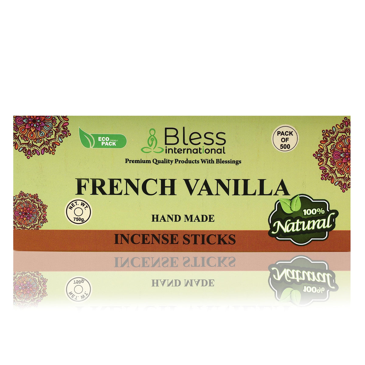 Bless Organic (French-vanilla / 500 Sticks (26 OZ/750 GM))