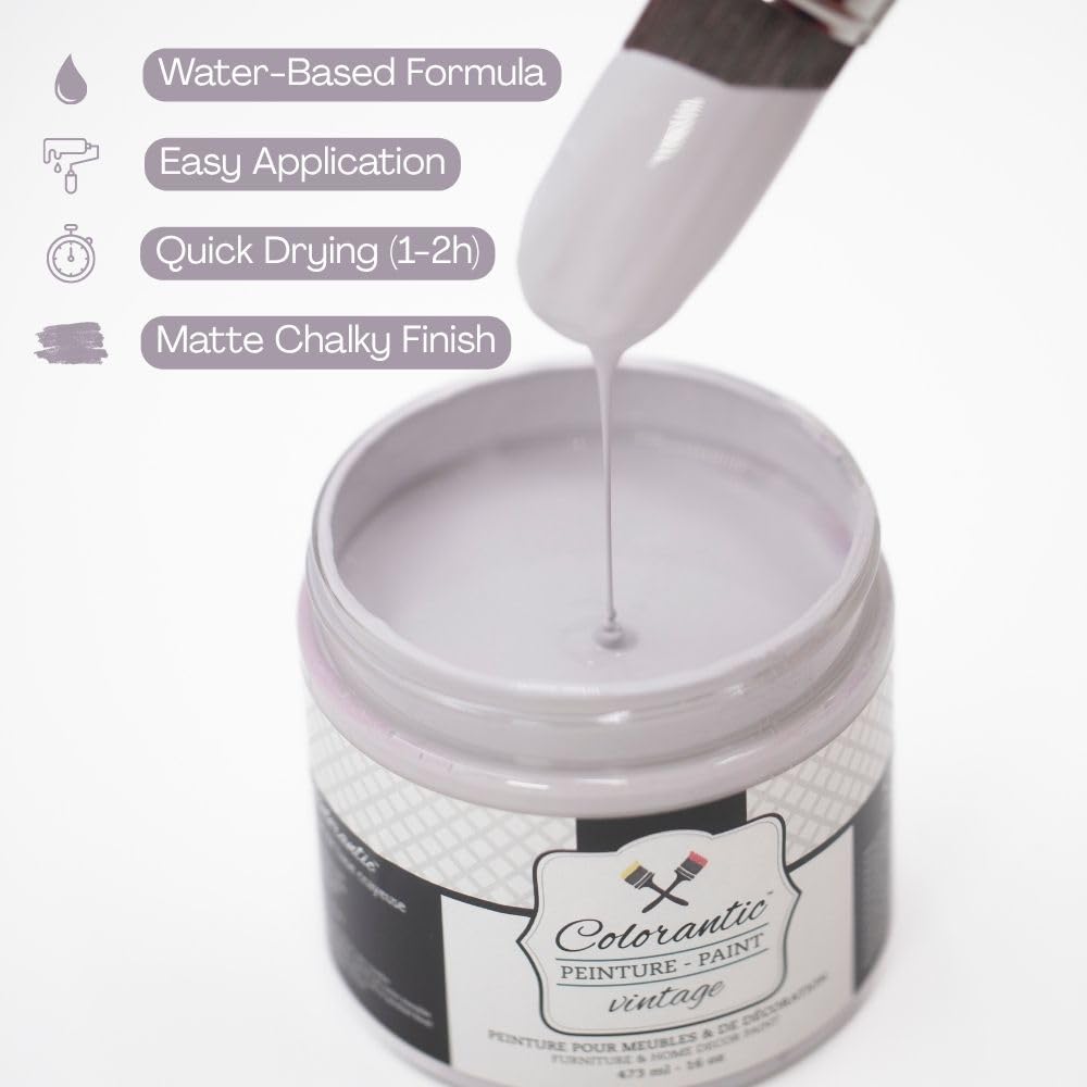 LAVENDER Chalk Paint for Furniture DIY (Lavender / 58 Fl Oz (Pack of 1))