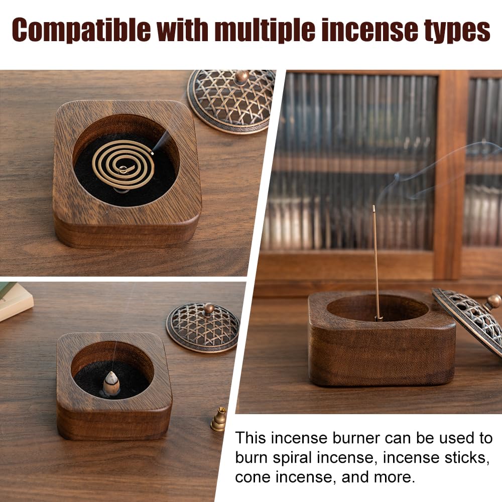 Square Incense Burner Holder (Square Incense Burner)