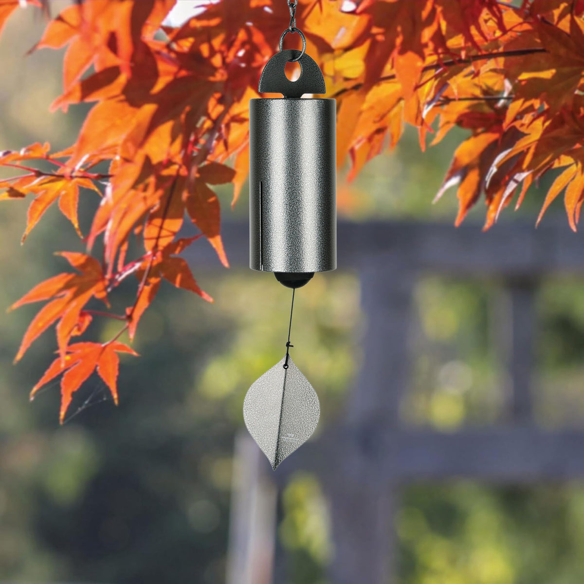 Heroic Windbell Wind Chime for Outside 24" Medium Grey