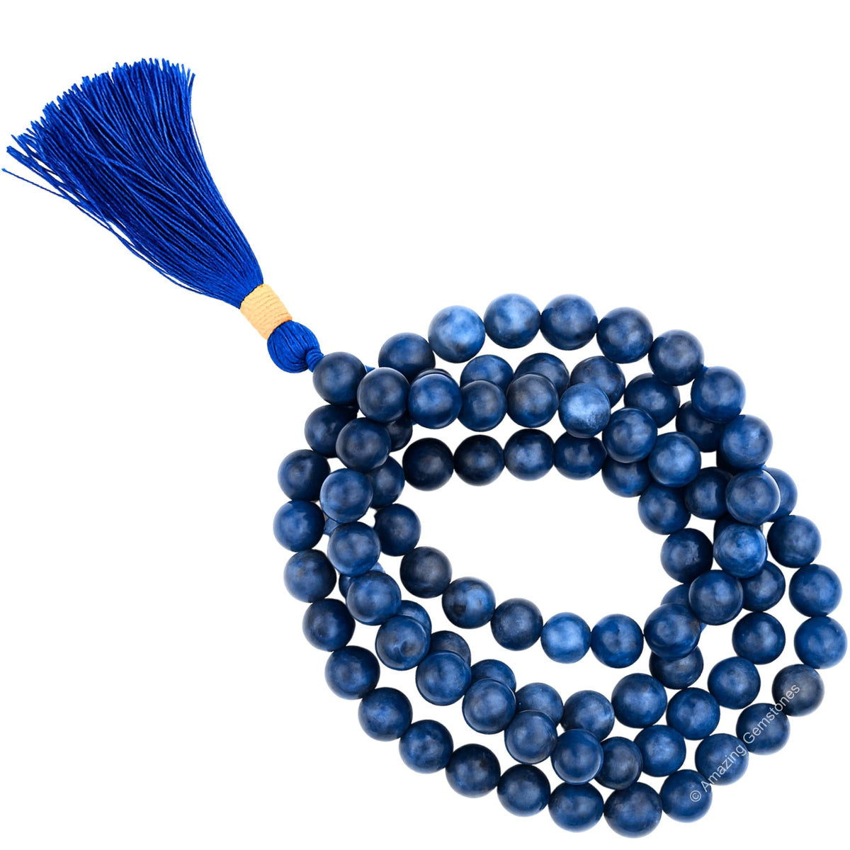 Sodalite Mala (Sodalite / Plain)