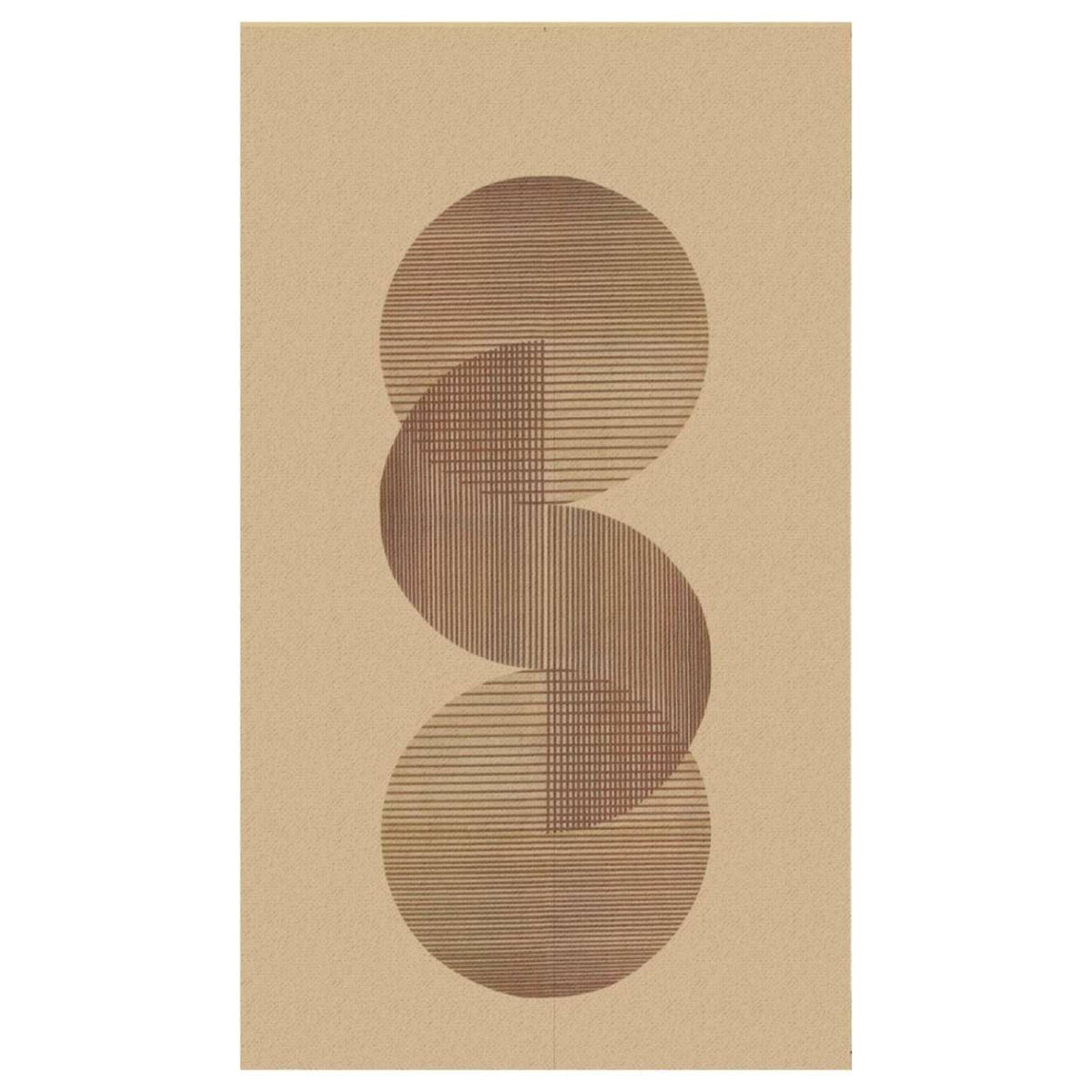 Japanese Noren Curtain Doorway Curtains 67in Long Size Traditional Room Divider for Kitchen Bedroom Pet Friendly Privacy Home Decor Three Zen (Three Zen-enso Circles / 33.5"W x 67"L (Pack of 1))