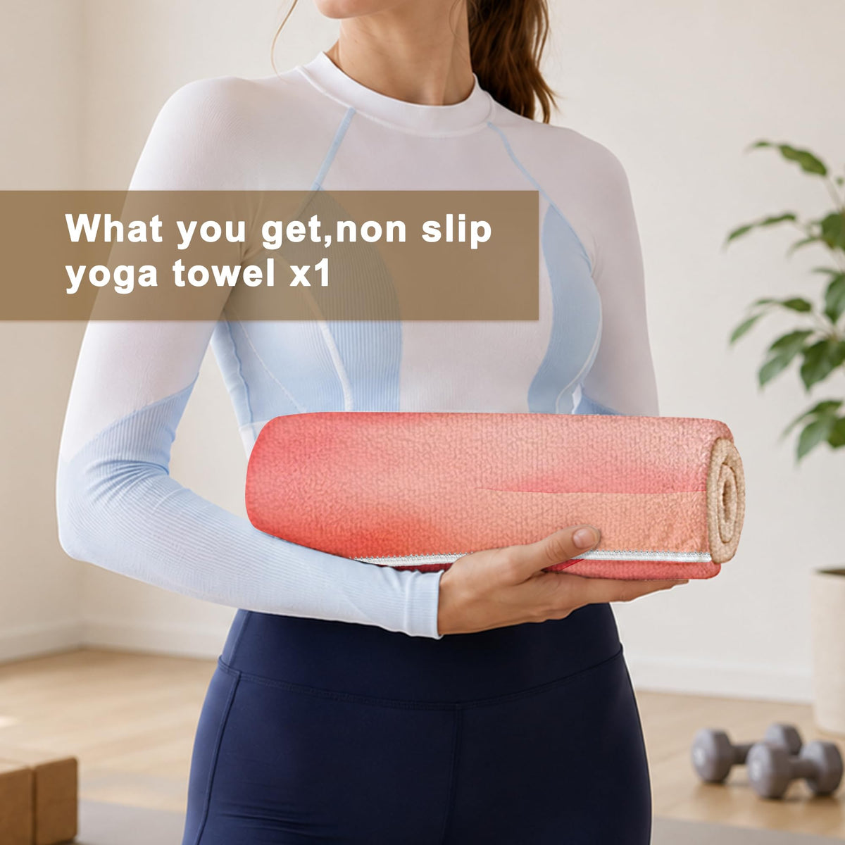Yoga Mat Towel (Sunset / Casual)