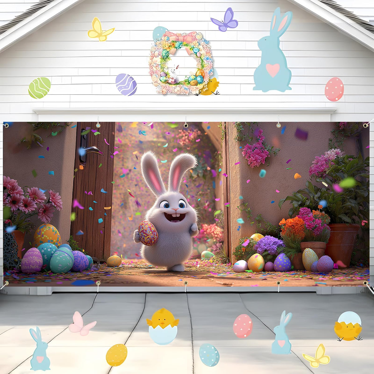 6x13 feet 157x71 inches (Dancing Rabbit)