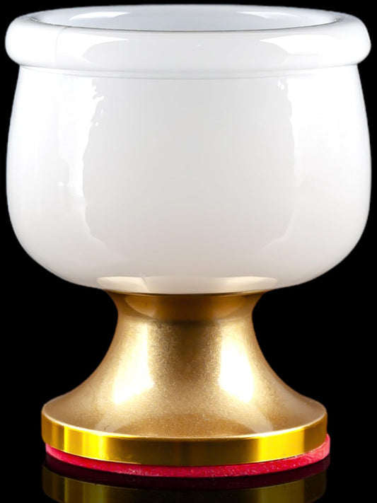 White Buddha Water Cup (1pc White Jade Cup)