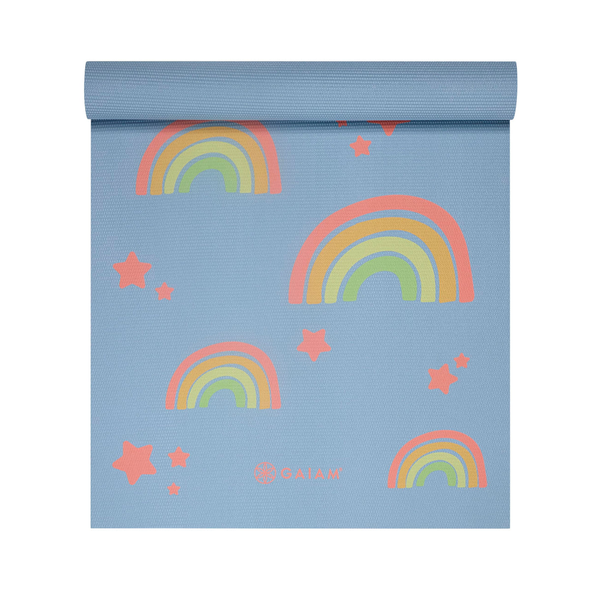 Kids Yoga Mat (Rainbow Stars)