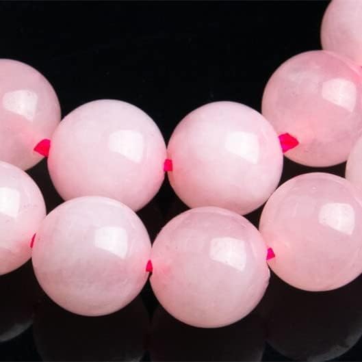 About 180 Pcs Rose Quartz Beads for Jewelry Making 4 MM Rose Quartz Gemstones Loose Stone Beads (Rose Quartz / 4MM, about 180pcs)