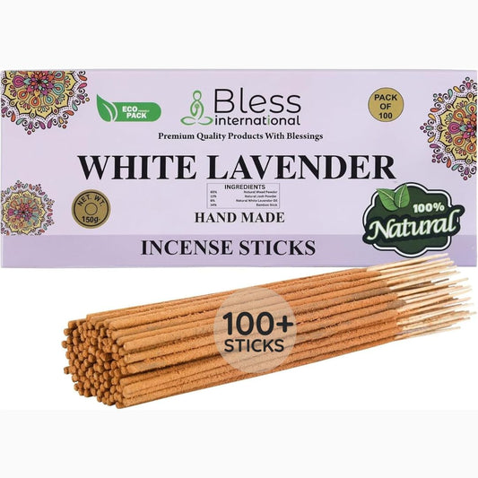 Bless Organic (White Lavender / 100 Sticks (5.25 OZ/150 GM))
