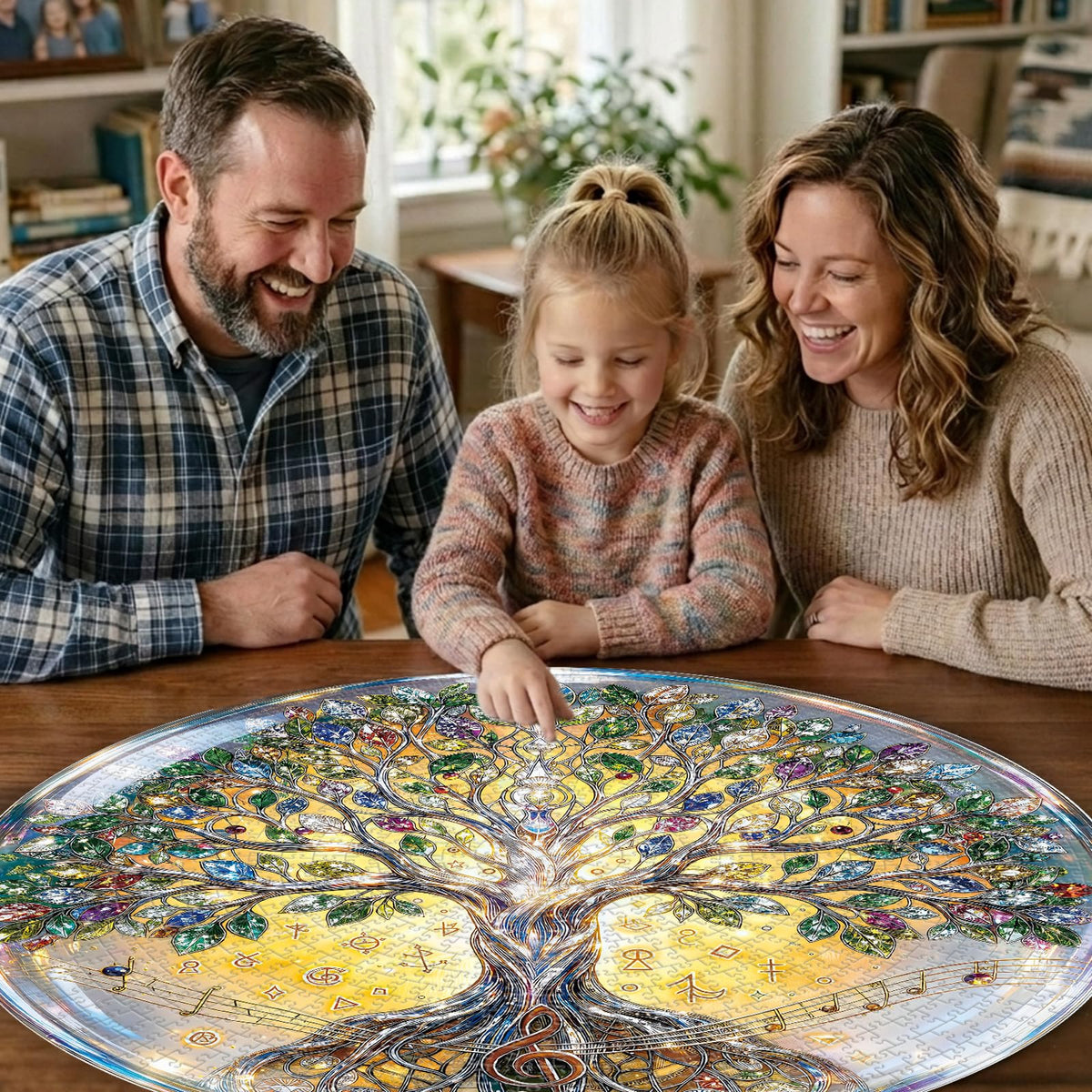 1000 Piece Jigsaw Puzzle for Adults Tree of Life Crystal (C-tree of Life Crystal)