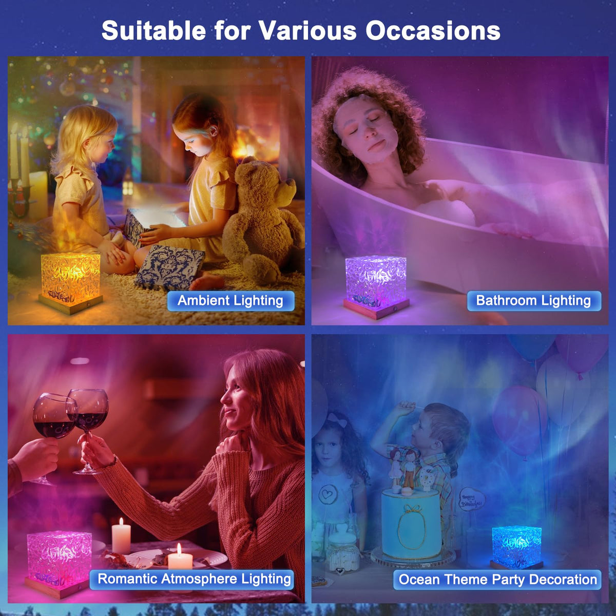 Ocean Wave Projector Light (Colorful)