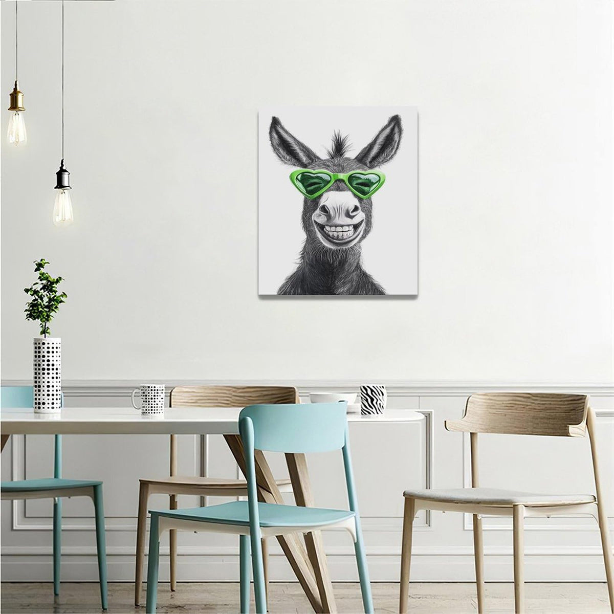 Donkey Wall Art (24"L x 20"W / Donkey)