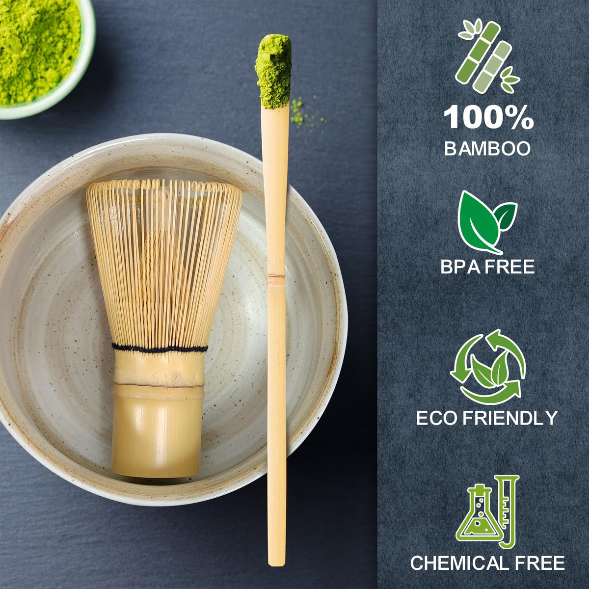 Matcha Whisk Set (set of 6 - A)