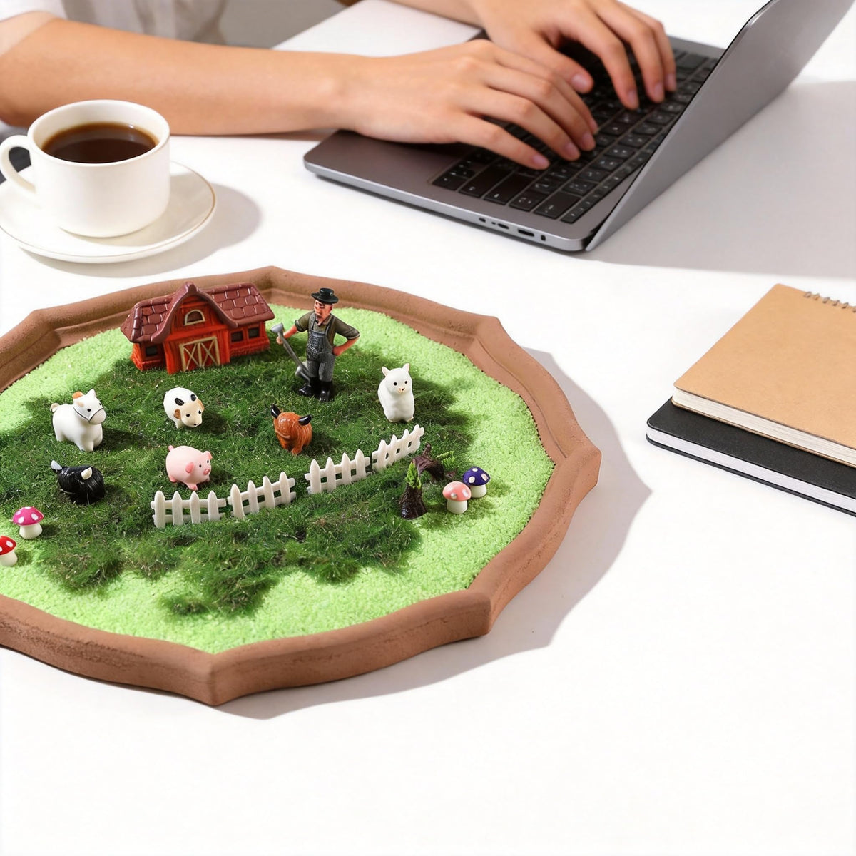 Zen Garden Kit for Desk (Green)