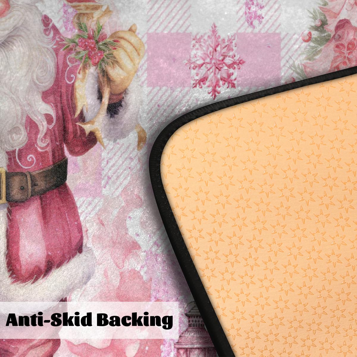 Christmas Kitchen Rug Non (B:d-32)