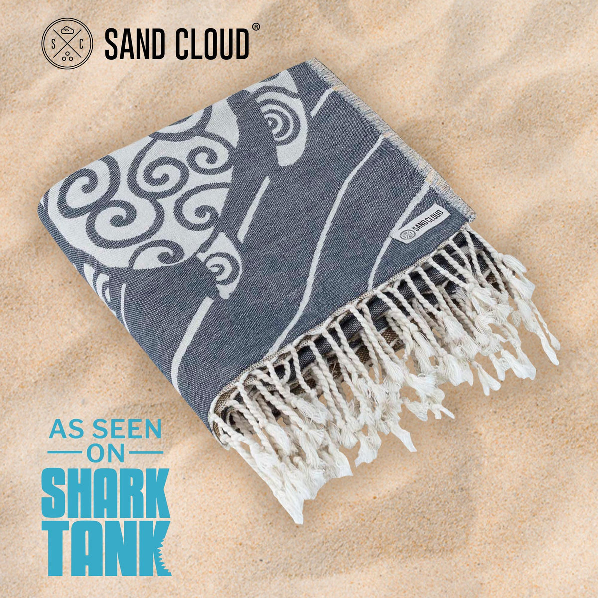Turkish Beach Towel (Sunset Swim / Large)