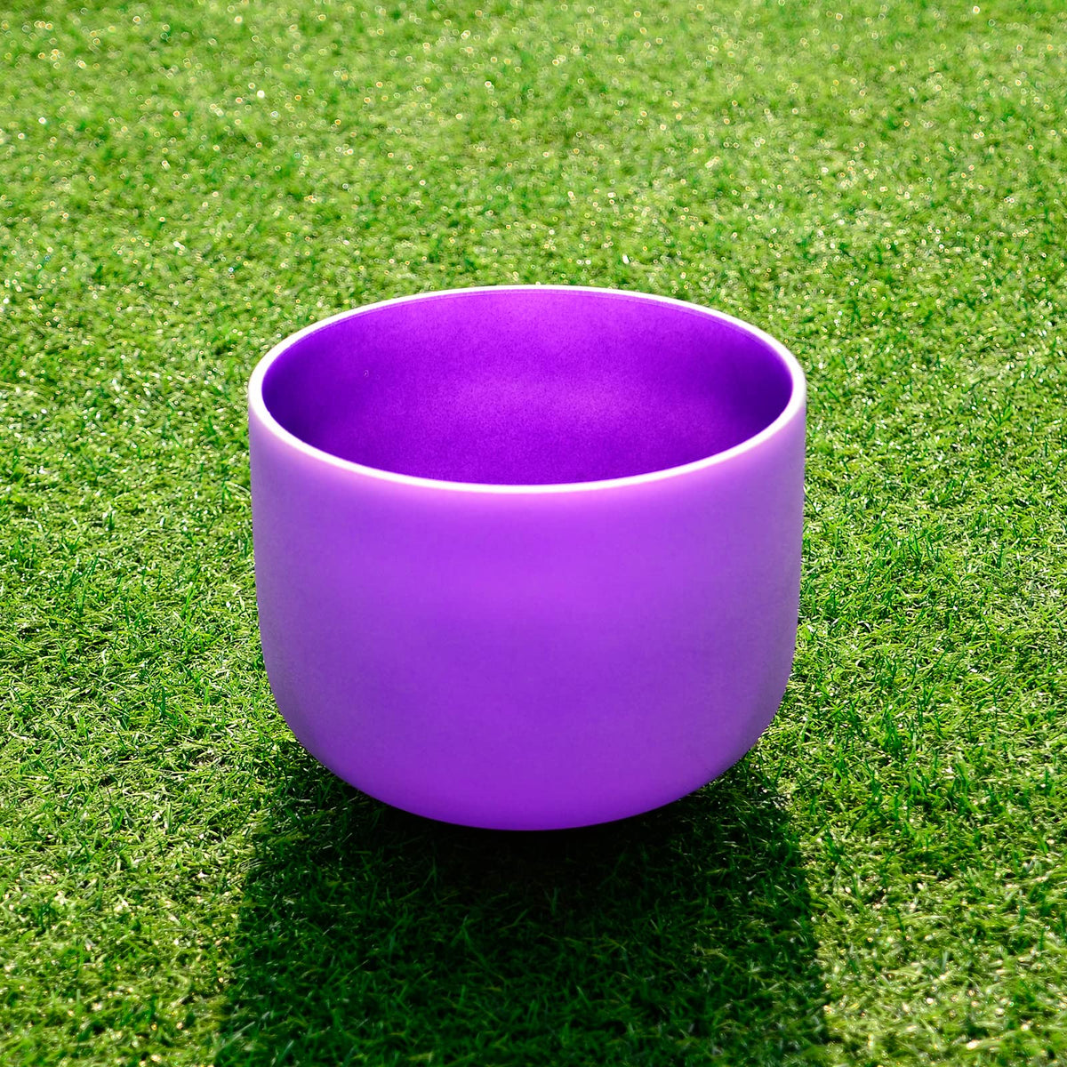 8 inch 432Hz Violet A# Note Crystal Singing Bowl Pineal Chakra with Heavy Duty Carrying Case and Suede Mallet (8 inch 432Hz / 432Hz Violet A# Note)