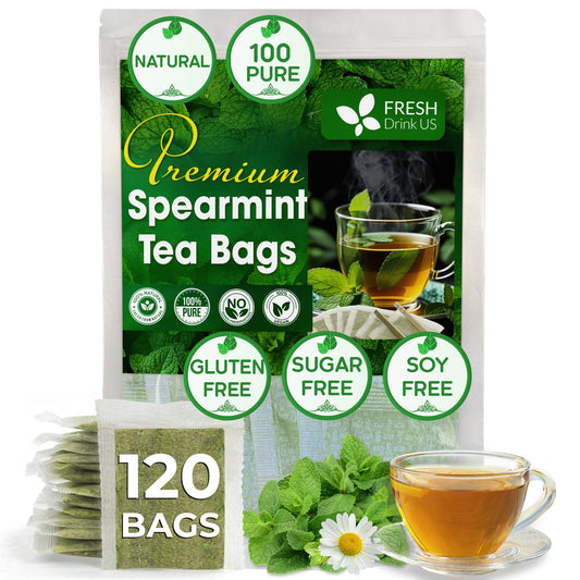 Premium 120 Spearmint Tea Bags (120 Tea Bags)