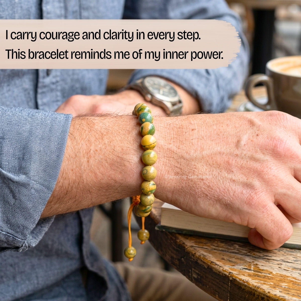 Muscovite Bracelet for Women Men's Gifts (Muscovite)