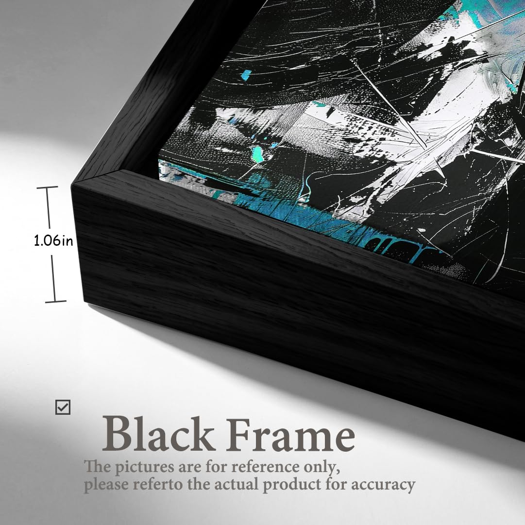 Modern Abstract Wall Art (58"L x 29"W / Abstract 02)
