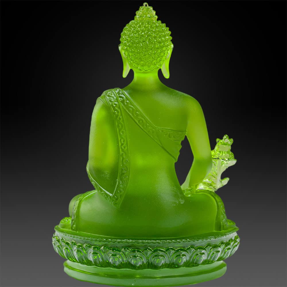 Tibetan Medicine Buddha Statue (Green)