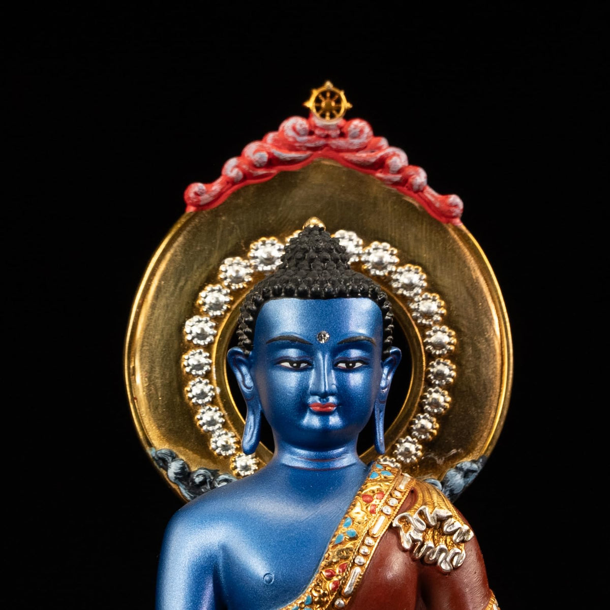 Buddha Statue Indoor (Medicine / 5.91in)
