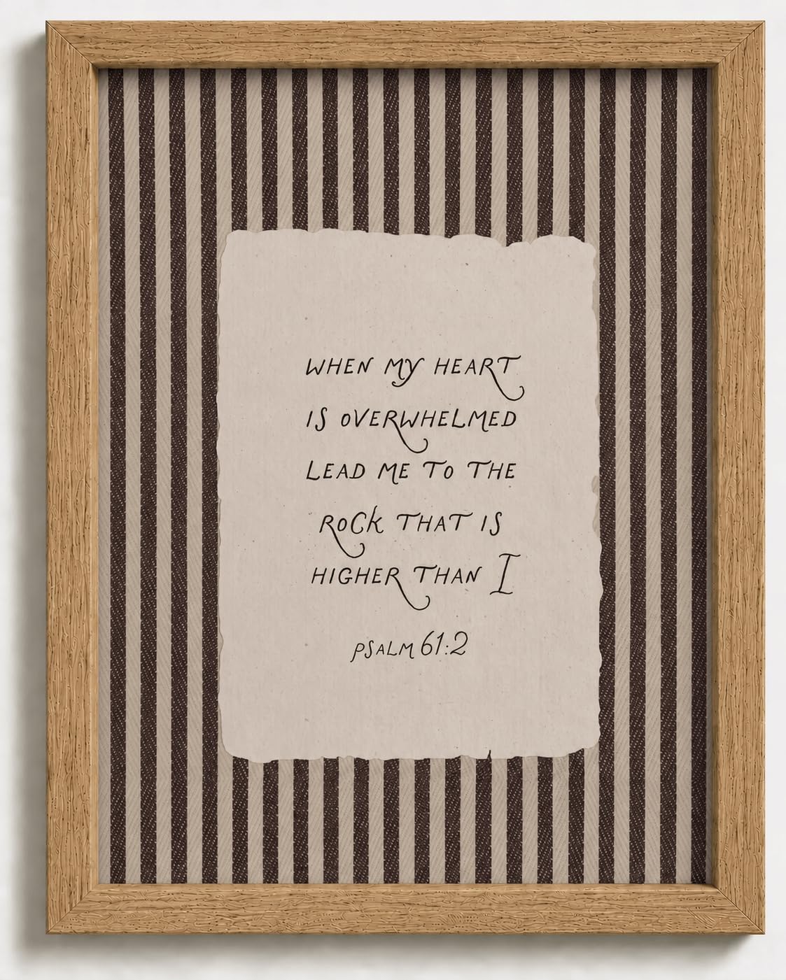 Bible Verse Framed Wall Art (Bible / 16"L x 12"W)