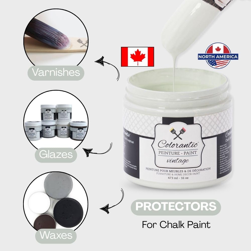 SPRING BREEZE Chalk Paint Based for Furniture DIY (Spring Breeze / 16 Fl Oz (Pack of 1))