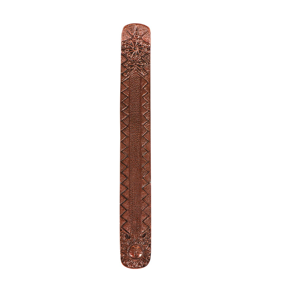 Antique Copper Aluminium Incense Holders. 9.5 (Ash / 1 count)
