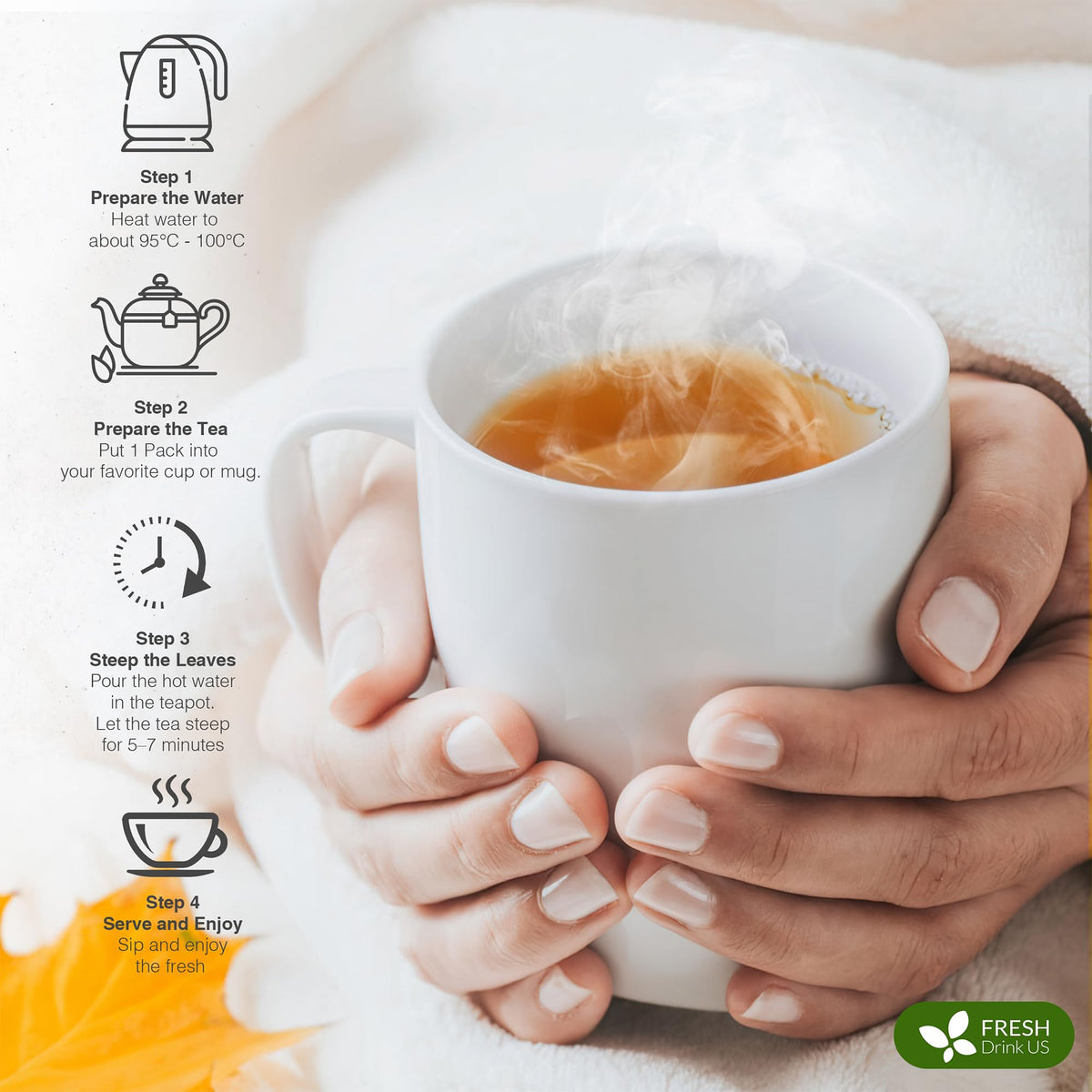 Memory Brain Booster Tea Bags (75 Tea Bags)