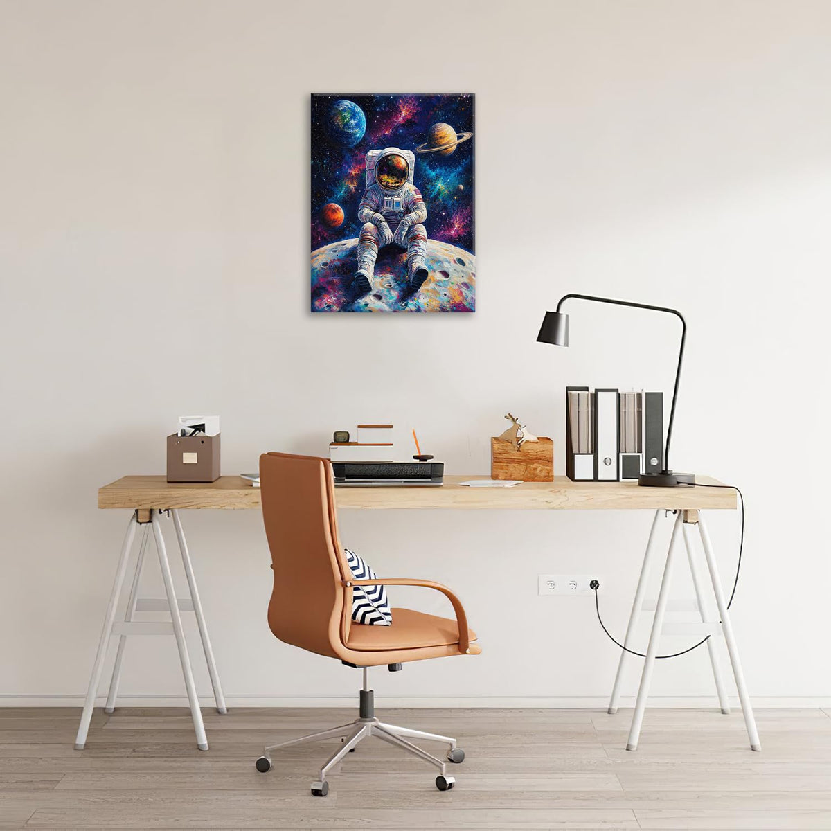 Astronaut Wall Art (Astronaut 1 / 12L" x 16W")