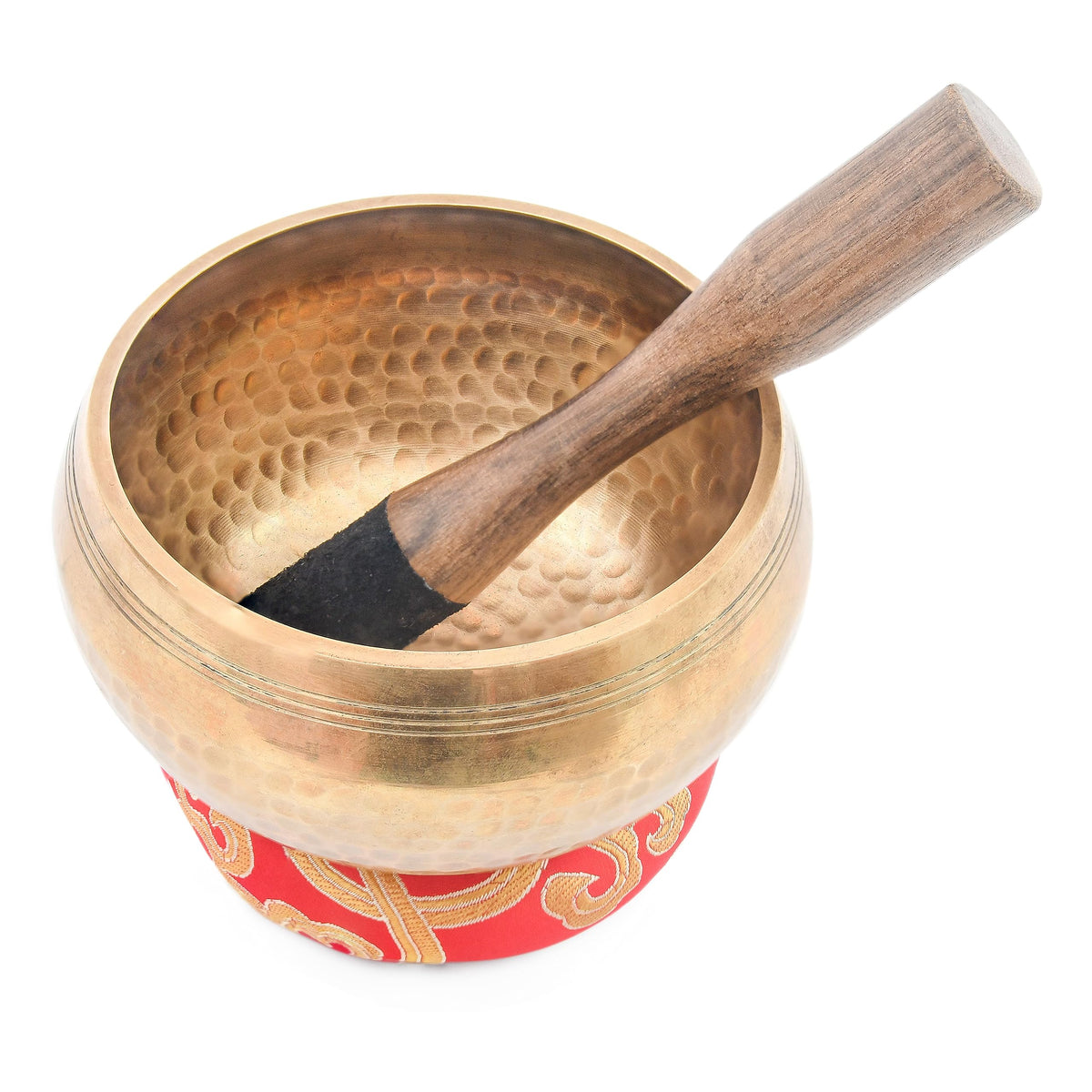 Tibetan Singing Bowl Set (5.2 Inch Bowl)