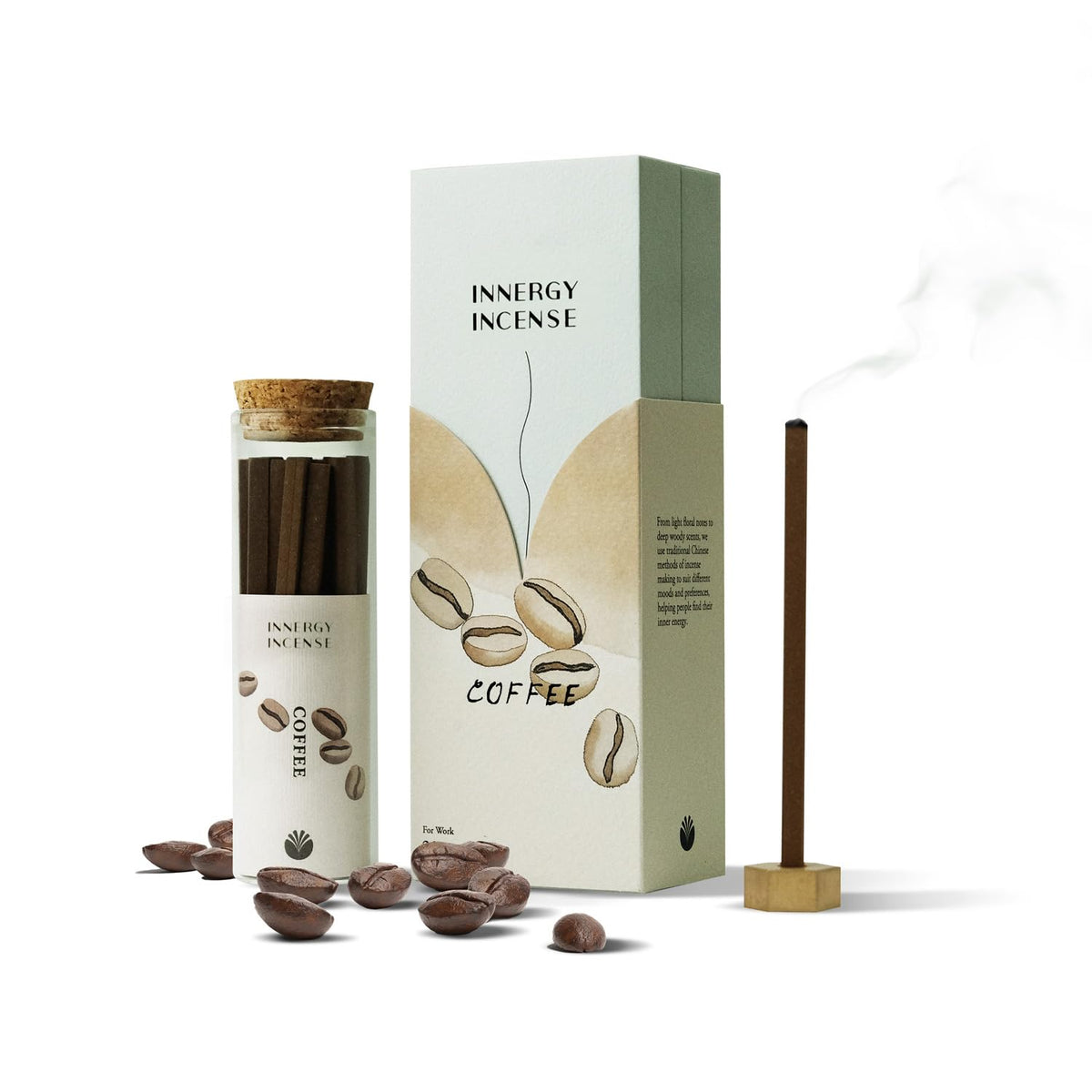 Innergy Coffee Square Incense Sticks (Coffee)