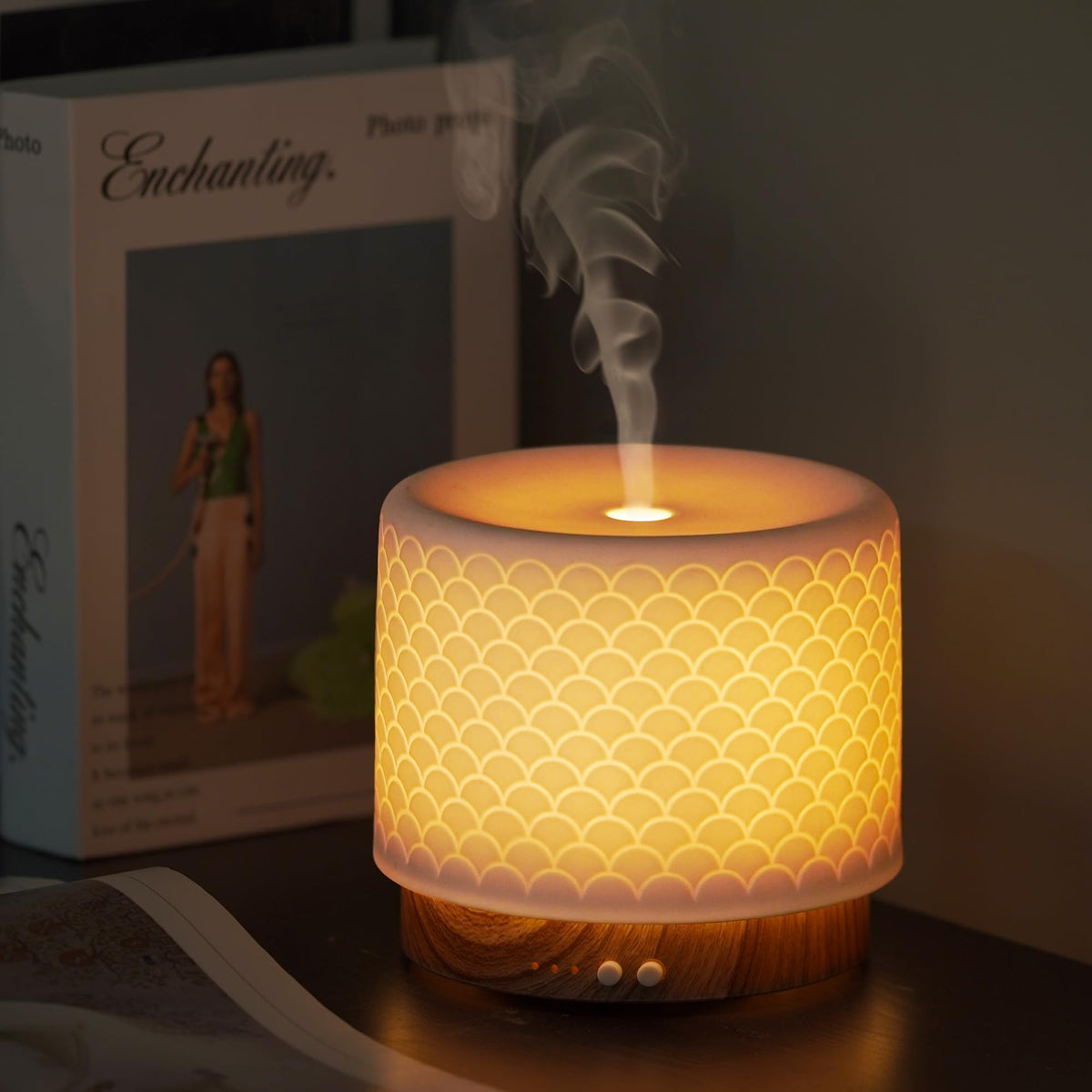 Essential Oil Diffuser (Mermaid Porcelain | Vintage & Exquisite)