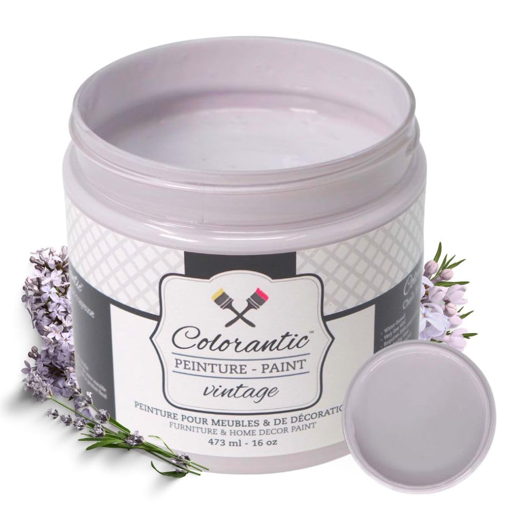LAVENDER Chalk Paint Based for Furniture DIY (Lavender / 16 Fl Oz (Pack of 1))