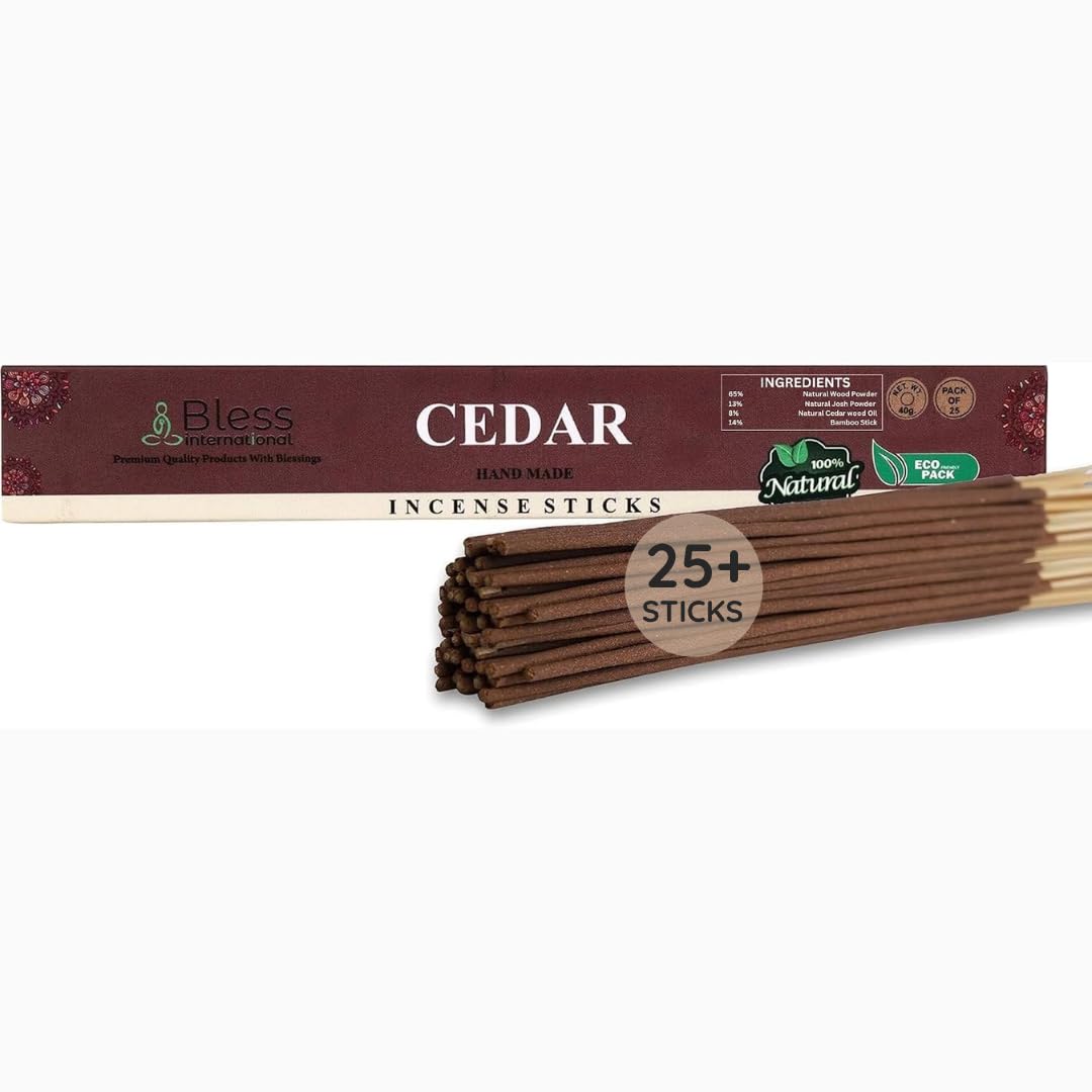 Bless Organic (Cedar / 25 Sticks (1.4 OZ/40 GM))