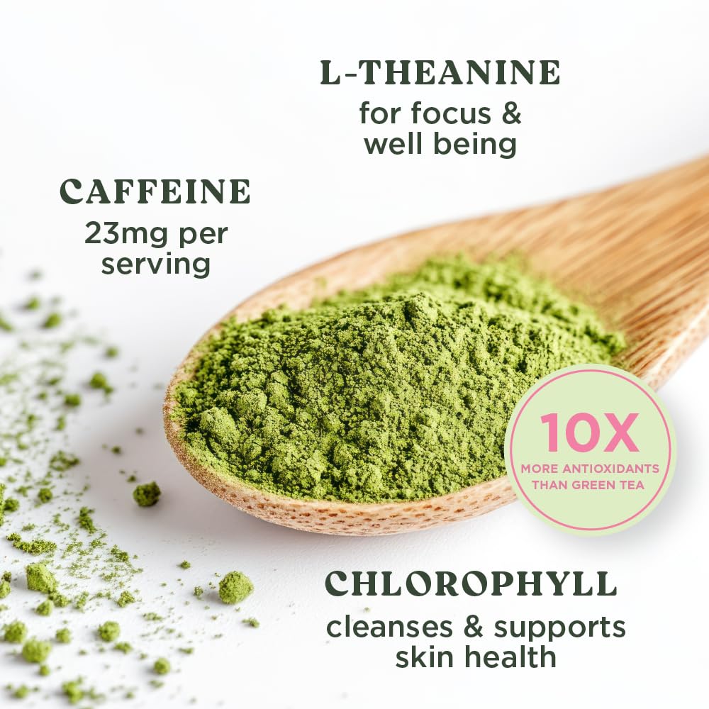 Harmony Strawberry Matcha Powder 7.05 oz Bag (20 Servings)