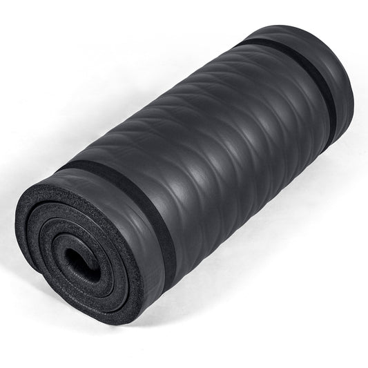 1" Extra Thick Yoga Mat (Mesh / Black)