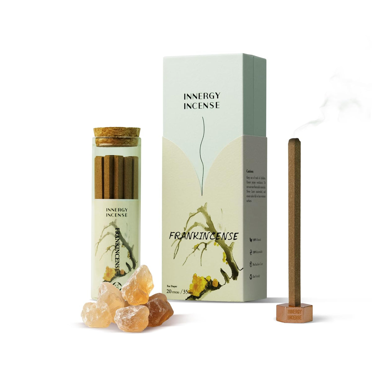 Innergy Frankincense Incense Sticks for Prayer (Frankincense)